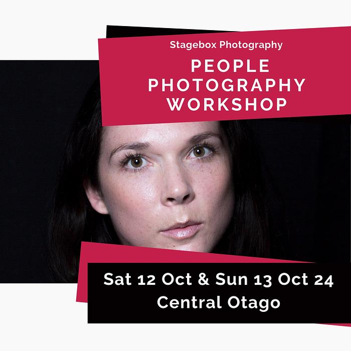 PEOPLE Photography Workshop Weekend - 12 & 13 October 2024 Central Otago logo